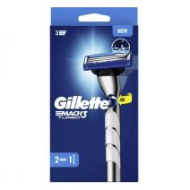 Gillette Mach3 Turbo 3D Scheersysteem incl 2 Mesjes