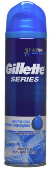 Gillette Series Scheergel 200 ml Sensitive Cool