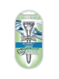 Wilkinson Quattro Titanium Sensitive Apparaat Houder incl 1 Mesje