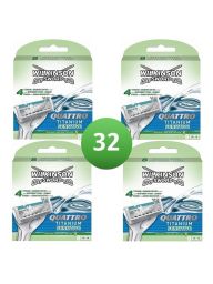 Wilkinson Sword Combi 32 Scheermesjes Quattro Titanium Sensitive