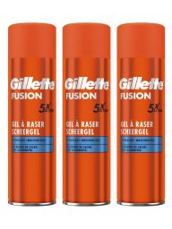 Gillette Combi Fusion5 Scheergel 3x200ml