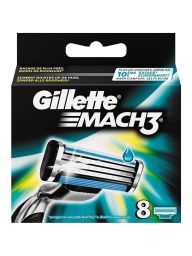 Gillette Mach3 Scheermesjes 8 Stuks Verpakking
