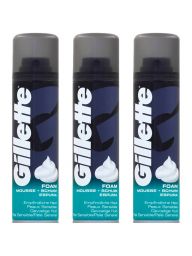 Gillette Scheerschuim Gevoelige Huid 3x 200ml