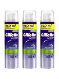 Gillette Series Combi Gevoelige Huid Scheergel 3x240ml