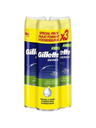 Gillette Series Scheerschuim Gevoelige Huid 3x250ML Voordeelpak