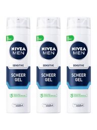 Nivea Men Combi Sensitive Scheergel 3x 200ml