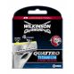 Wilkinson Quattro Titanium Precision scheermesjes 8 stuks