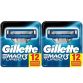 Gillette Mach3 Turbo 24 Scheermesjes