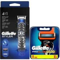 Gillette Combi ProGlide Styler Systeem + 8 ProGlide Power Mesjes