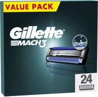 Gillette Mach3 24 mesjes nieuw