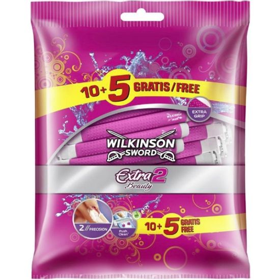 Wilkinson Extra2 Beauty 15 Wegwepmesjes