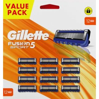Gillette Fusion5 12 Scheermesjes Value Pack Sport
