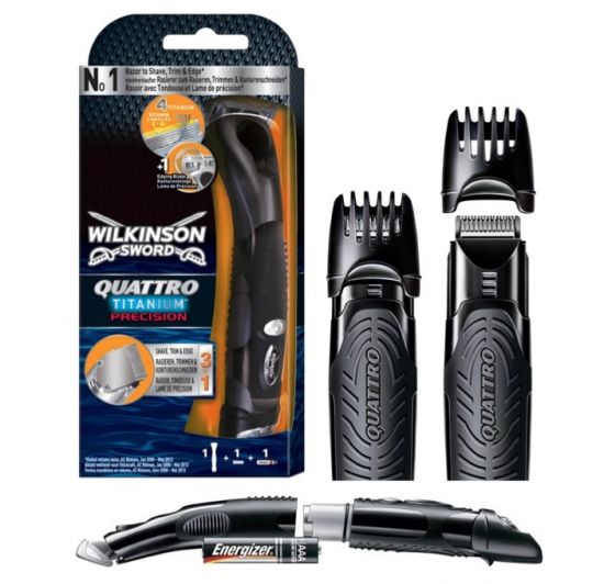 Wilkinson Quattro Titanium Precision Scheerapparaat