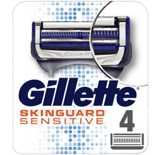 Gillette Skinguard Sensitive 4 scheermesjes