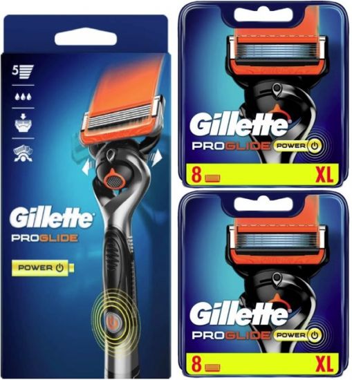 Gillette Proglide Power Flexball Houder incl 17 scheermesjes