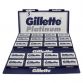 Gillette Platinum 100 Scheermesjes Voordeelpak