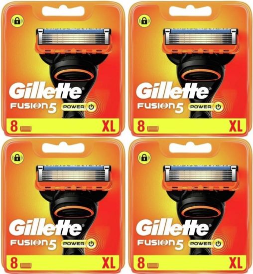 Gillette Fusion5 Power Scheermesjes 32 Stuks
