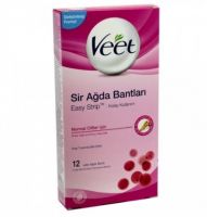 Veet Easy Gelwax 12 stuks ontharing strips normale huid