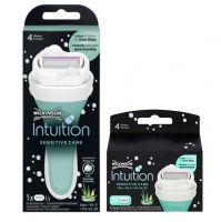 Wilkinson Combi Intuition Sensitive Care Houder incl 5 mesjes