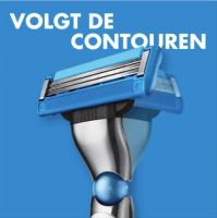 Gillette Mach3 Turbo 3D Scheersysteem incl 2 Mesjes