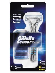 Gillette Sensor Excel Apparaat incl 3 mesjes