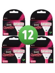 Wilkinson Sword 12 Quattro For Women 12 Scheermesjes