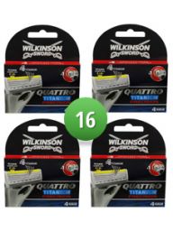 Wilkinson Sword Combi Scheermesjes Quattro Titanium Precision 16 mesjes