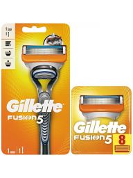 Gillette Combi Fusion5 Houder incl 9 Mesjes