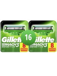 Gillette Combi Mach3 Sensitive 16 Scheermesjes