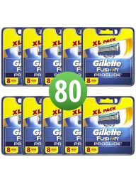 Gillette Fusion ProGlide Scheermesjes 80 Stuks Hele Doos (10x8)