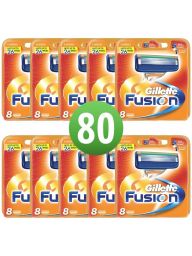 Gillette Fusion5 Scheermesjes 80 Stuks Hele Doos (10x8)