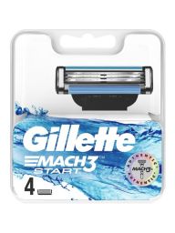 Gillette Mach3 Start Scheermesjes 4 Stuks