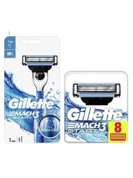 Gillette Combi Mach3 Start Houder incl 9 Mesjes