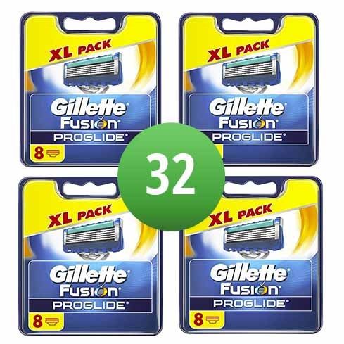 Gillette Combi Scheermesjes Fusion ProGlide 32 mesjes