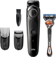 Braun BaardTrimmer 39 lengtes incl Gillette Fusion5 scheermes