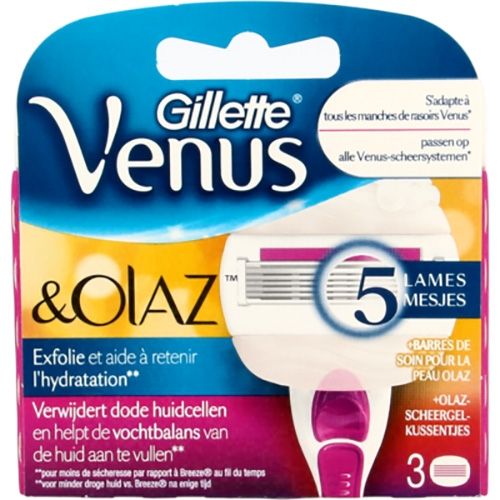 Gillette Venus & Olaz Sugarberry Scheermesjes 3 Stuks