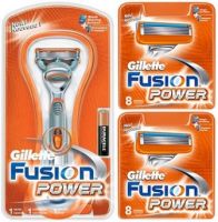 Gillette Combi Fusion Power Scheersysteem incl 17 Mesjes