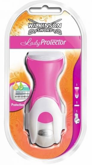 Wilkinson Sword Lady Protector scheersysteem incl 1 mesjes met douchehouder