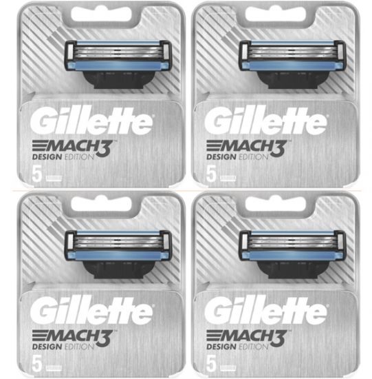 Gillette Mach3 20 scheermesjes Design Edition