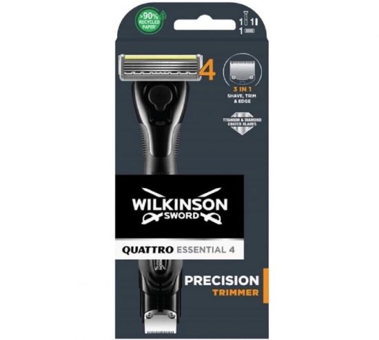 Wilkinson Quattro Precision Trimmer + Scheerapparaat