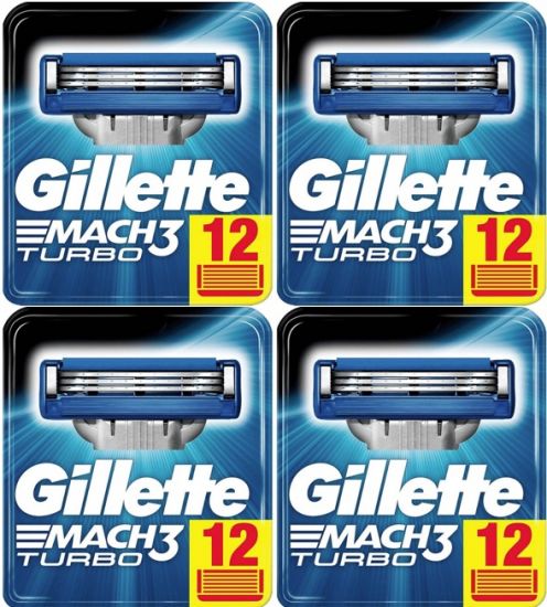 Gillette Mach3 Turbo 48 Scheermesjes