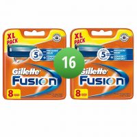 Gillette Combi Scheermesjes Fusion 16 stuks = 2 x 8 mesjes