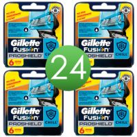 Gillette Fusion ProShield Chill Mesjes 24 stuks