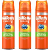 Gillette Combi Fusion5 Ultra Sensitive Scheergel 3x200ml