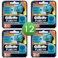 Gillette Fusion ProShield Chill mesjes 12 stuks