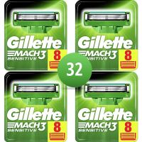 Gillette Combi Mach3 Sensitive 32 Scheermesjes