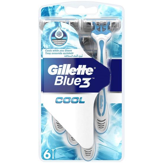 Gillette Blue III Cool Wegwerpmesjes 6 Stuks