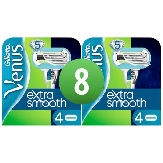 Gillette Combi Venus Extra Smooth 8 Mesjes