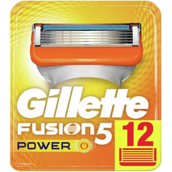 Gillette Fusion5 Power Scheermesjes 12 Stuks