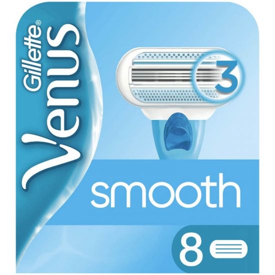 Gillette Venus Smooth Scheermesjes 8 Stuks